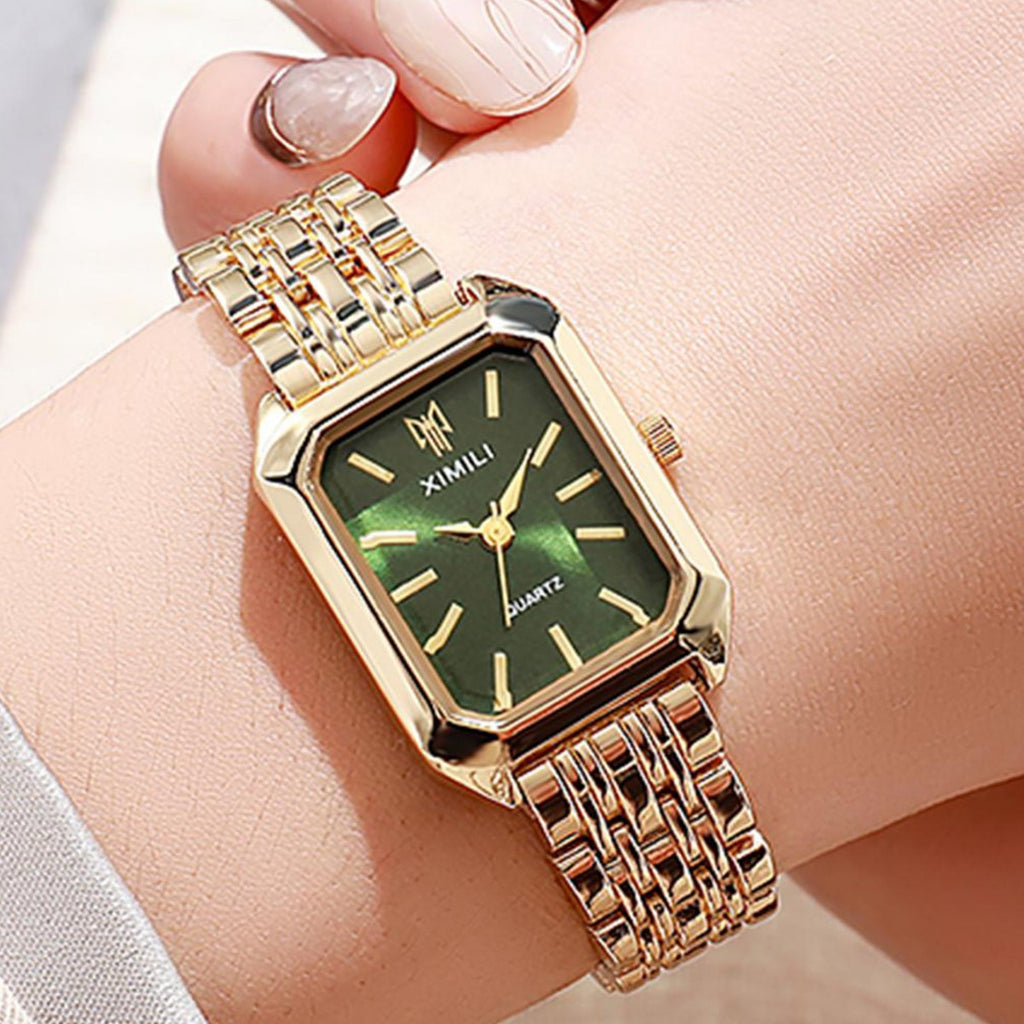 Ladies Quartz Watch with Steel Band