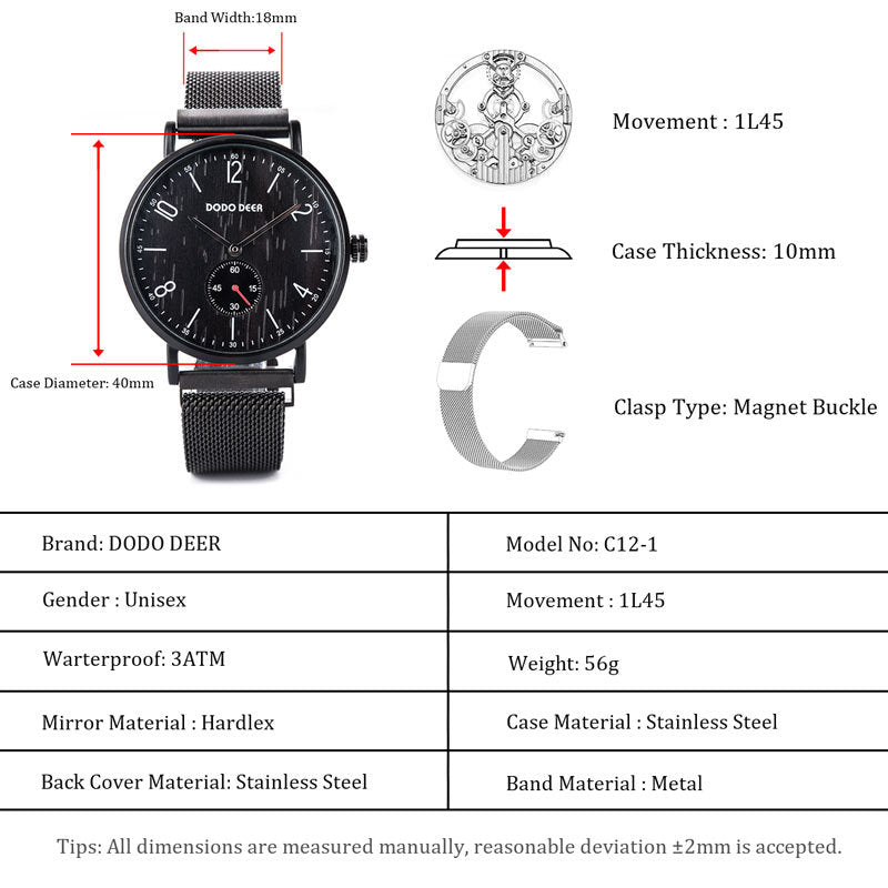 Wooden Dial Fashion  Women Watches