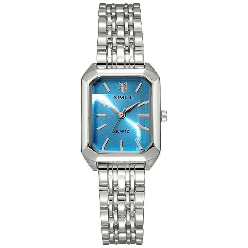 Ladies Quartz Watch with Steel Band