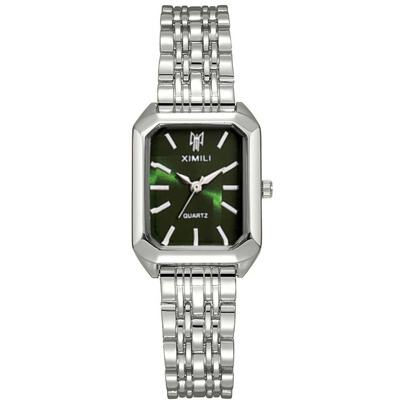 Ladies Quartz Watch with Steel Band