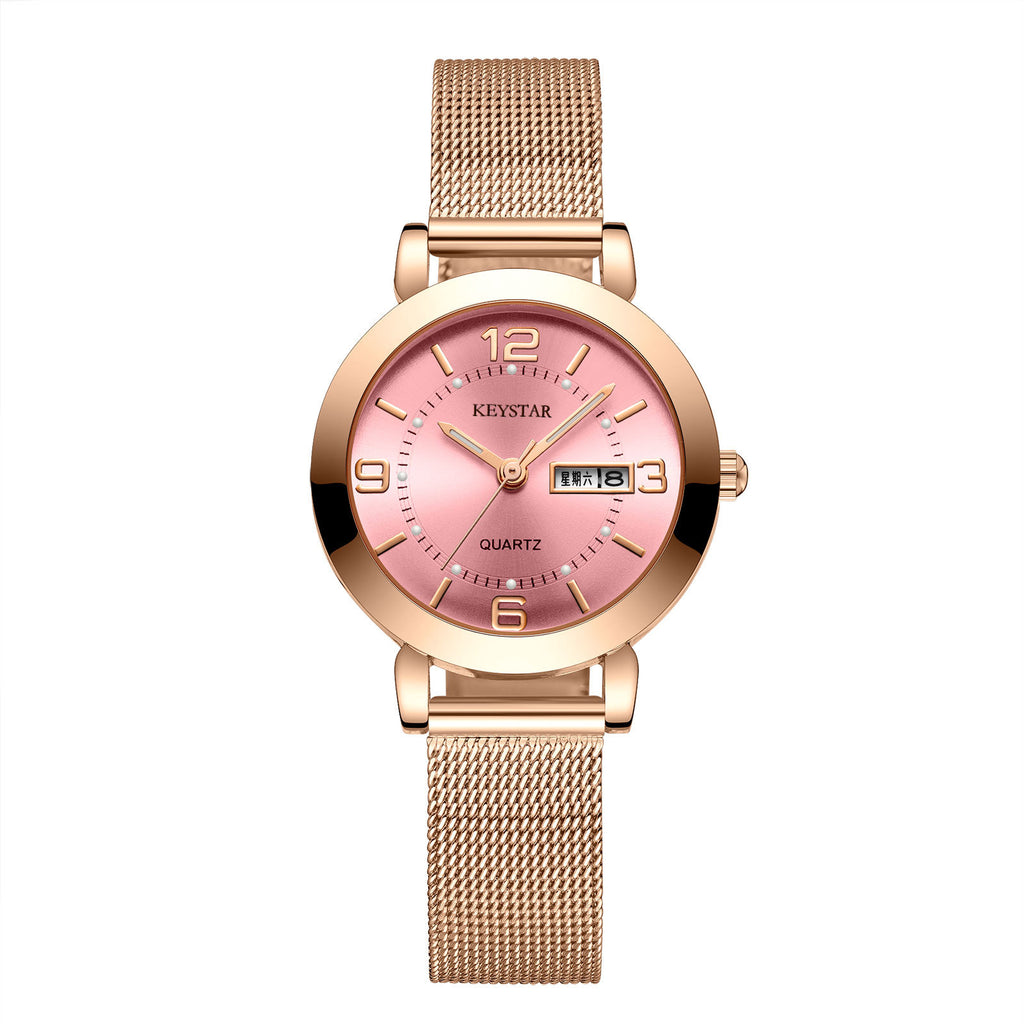 simple waterproof luminous watch for ladies
