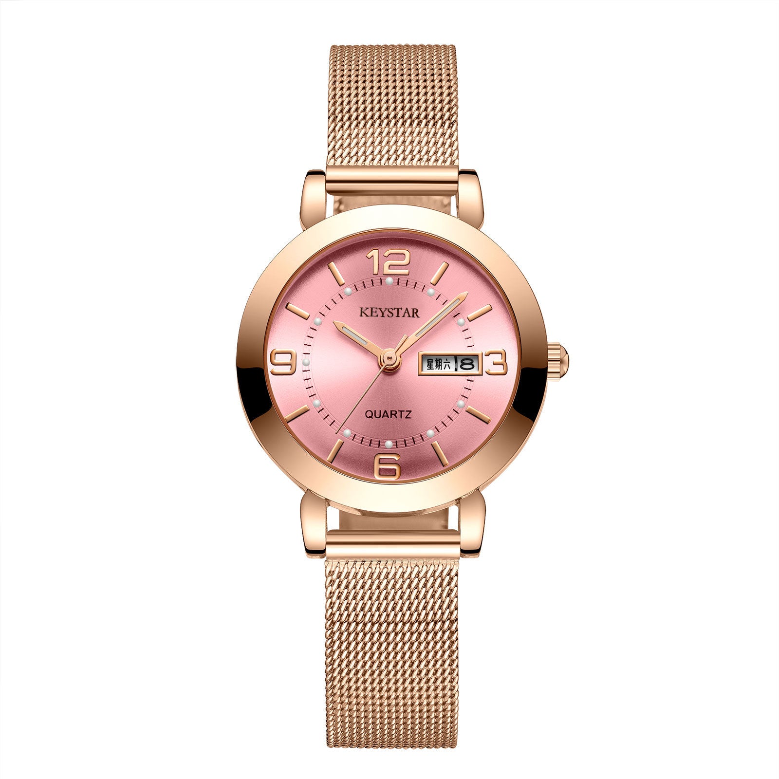 simple waterproof luminous watch for ladies