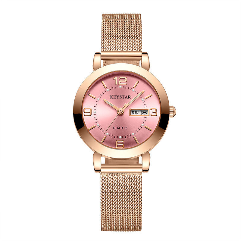 simple waterproof luminous watch for ladies