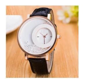 Full Drilling Quicksand Female Watches Female